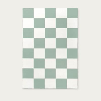 Bombinate.com Sage Green Square Rug