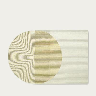 Bombinate.com Yellow Alfombra Hand Tufted Ply