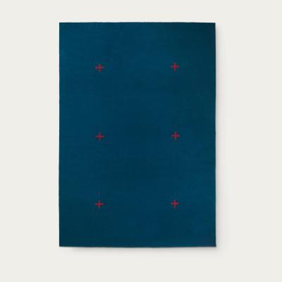 Bombinate.com Blue/Red Plus Rug