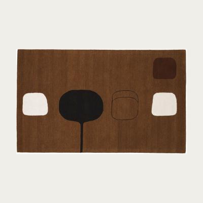 Bombinate.com Permutation Brown Rug