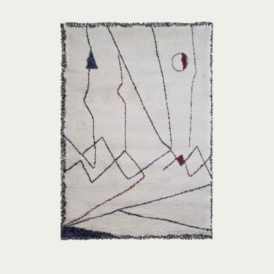 Bombinate.com Blue/Red Myrro Rug