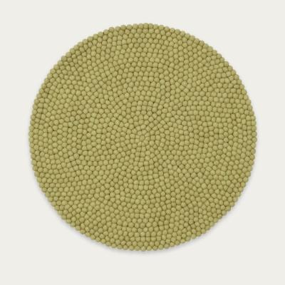 Bombinate.com Felt Ball Rug Pitt Round