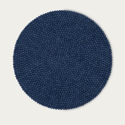 Bombinate.com Felt Ball Rug Alva Round