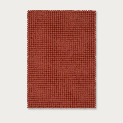 Bombinate.com Felt Ball Rug Lora Square