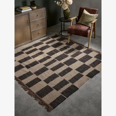Cox and Cox Cross Hatch Rug - Square