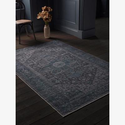 Cox and Cox Dari Indigo Rug - Medium
