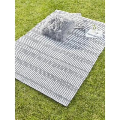 Cox and Cox NEW Indoor Outdoor Striped Rug