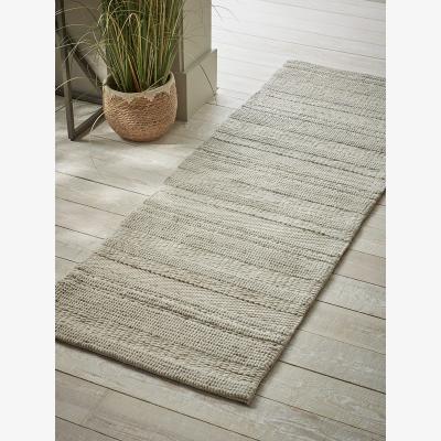 Cox and Cox Natural Flora Knit Rug - Runner