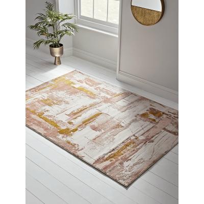 Cox and Cox Signe Rug - Blush