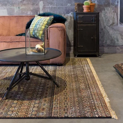 Cuckooland Dutchbone Shisha Persian Style Carpet in Cave Design - Large