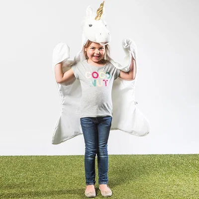 Cuckooland Ratatam! Kids White Unicorn Animal Disguise & Accessory