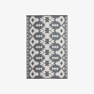 Cuckooland Miramar Outdoor Rug in Grey - 120cm x 180cm
