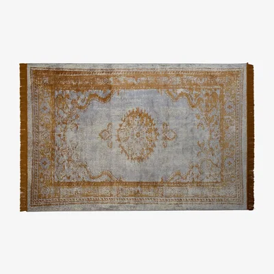 Cuckooland Zuiver Marvel Persian Style Rug in Butter Yellow - 170cm x 240cm