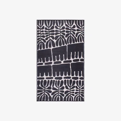 Cuckooland Fab Hab Serowe Outdoor Rug in Black
