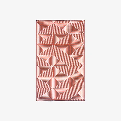 Cuckooland Fab Hab Tokyo Outdoor Rug in Burnt Orange