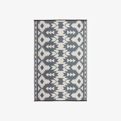 Cuckooland Miramar Outdoor Rug in Grey - 150cm x 240cm