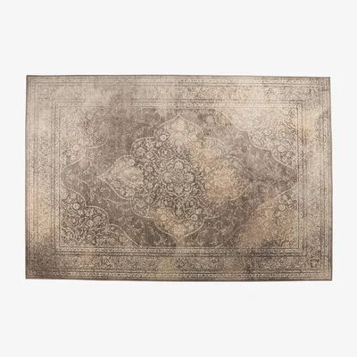 Cuckooland Dutchbone Rugged Persian Style Carpet in Light Medium