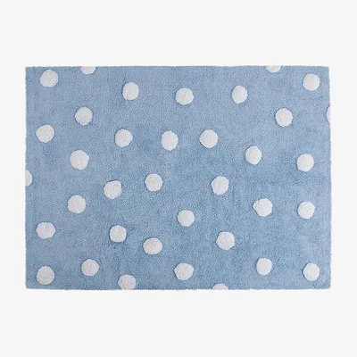 Cuckooland Lorena Canals Polka Dots Washable Rug -