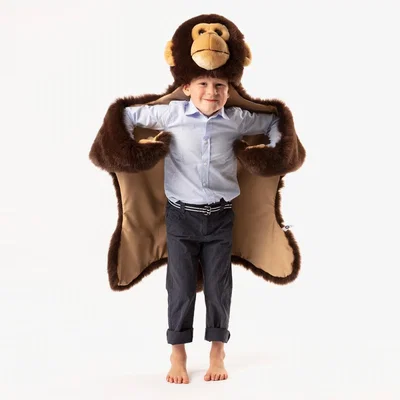 Cuckooland Ratatam! Kids Monkey Animal Disguise & Accessory