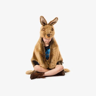 Cuckooland Ratatam! Kids Brown Hare Animal Disguise & Accessory