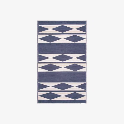 Cuckooland Fab Hab Cairo Outdoor Rug in Natural & Black