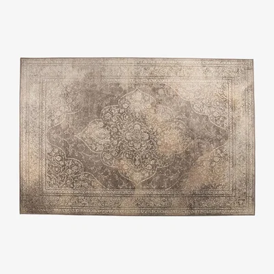 Cuckooland Dutchbone Rugged Persian Style Carpet in Light Large