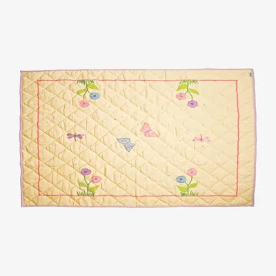 Cuckooland Butterfly Cottage Floor Quilt by Win Green - Small