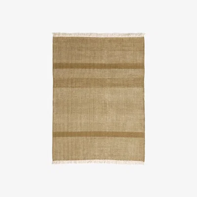 The Conran Shop Tres Texture Rug Ochre Small