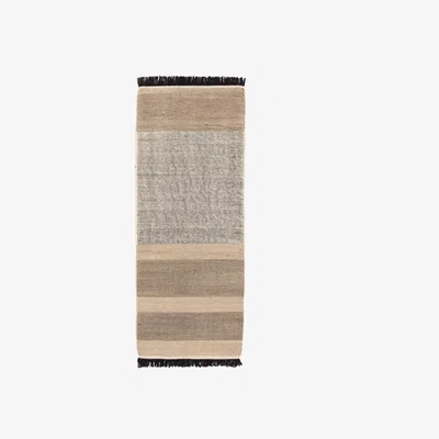 The Conran Shop Tres Stripe Runner Black