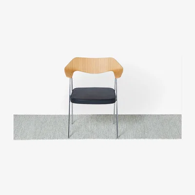 The Conran Shop Mini Diamond Kilim Runner Ivory & Firecracker
