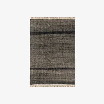 The Conran Shop Tres Texture Outdoor Rug in Black 300cm x 400cm