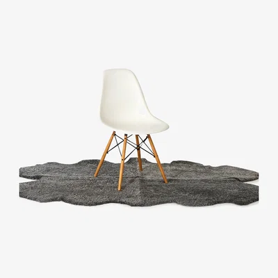 The Conran Shop New Zealand Sheepskin Rug Dark Grey