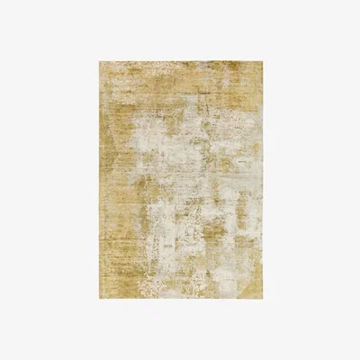 Cult Furniture Asiatic Priya Hand Woven Abstract Rug, Yellow Size: 160cm x 230cm Modern Designed Rugs, Colourful Contemporary Rug