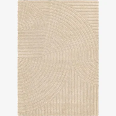 Cult Furniture Lowen Hand Tufted Rug, Light Brown Rug Size: 200 x 290cm Modern Designed Rugs, Colourful Contemporary Rug