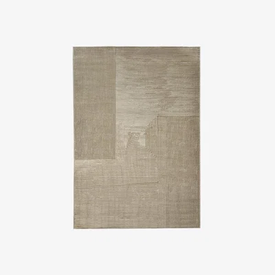 Cult Furniture Pyramid Rug, Sand Size: 160cm x 230cm Modern Designed Rugs, Colourful Contemporary Rug
