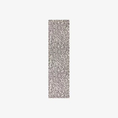 Cult Furniture Tyler Spots Runner Rug, Black & Cream Modern Designed Rugs, Colourful Contemporary Rug