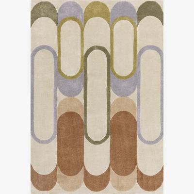Cult Furniture Seraphine Hand Tufted Rug, Multicolour Rug Size: 200 x 290cm Modern Designed Rugs, Colourful Contemporary Rug