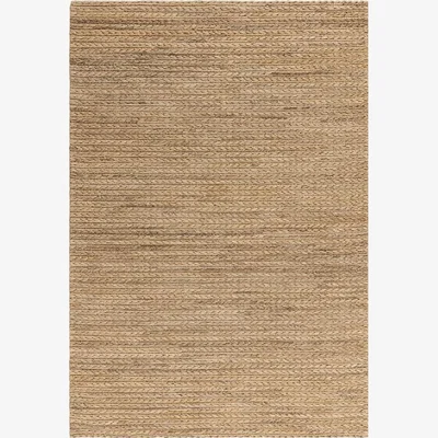 Cult Furniture Kendal Hand Woven Jute Rug, Natural Rug Size: 200 x 290cm Modern Designed Rugs, Colourful Contemporary Rug