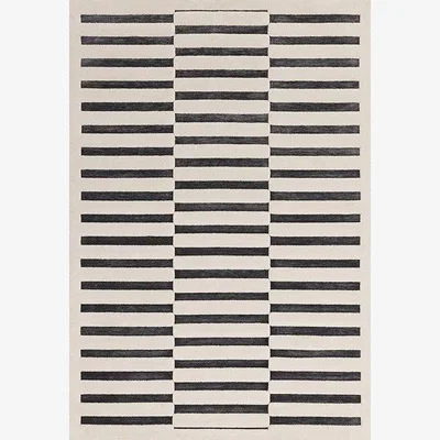 Cult Furniture Landon Rug, Charcoal & Ivory Rug Size: 200 x 290cm Modern Designed Rugs, Colourful Contemporary Rug