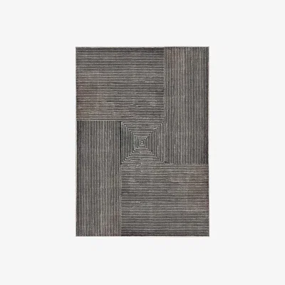 Cult Furniture Pyramid Rug, Charcoal Size: 80cm x 150cm Modern Designed Rugs, Colourful Contemporary Rug