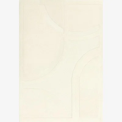 Cult Furniture Cobble Hand Tufted Rug, Cream Rug Size: 160 x 230cm Modern Designed Rugs, Colourful Contemporary Rug