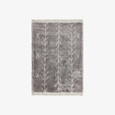 Cult Furniture Asiatic Norma Aztec Patterned Rug, Grey Size: 200cm x 290cm Modern Designed Rugs, Colourful Contemporary Rug