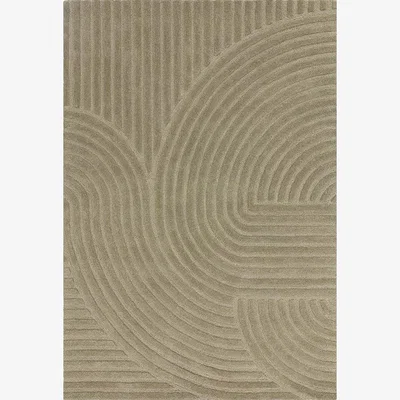 Cult Furniture Lowen Hand Tufted Rug, Sage Green Rug Size: 160 x 230cm Modern Designed Rugs, Colourful Contemporary Rug