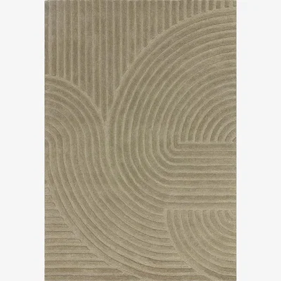 Cult Furniture Lowen Hand Tufted Rug, Sage Green Rug Size: 120 x 170cm Modern Designed Rugs, Colourful Contemporary Rug