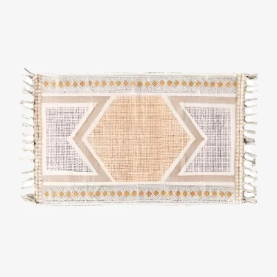 Casa by JJ Hand-Knotted Aztec Print Rug - 5x8FT