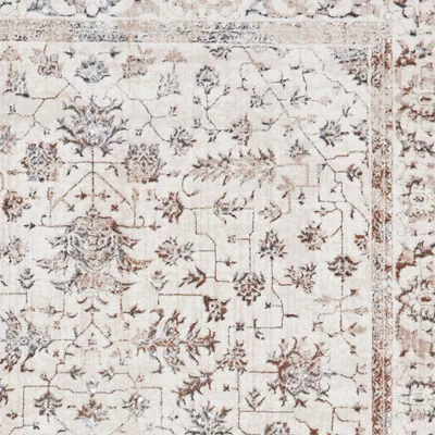 Dunelm Creation Vintage Rug Brown