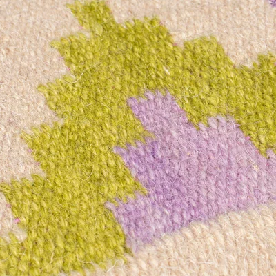 Dunelm Sophie Robinson Candy Kilim Wool Rug