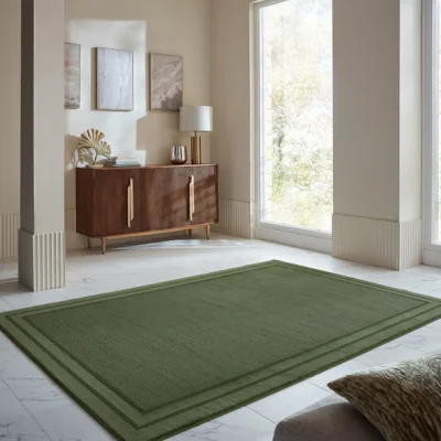 Dunelm Coraline Checkerboard Washable Rug