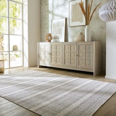 Dunelm Edited Life Striped Washable Rug