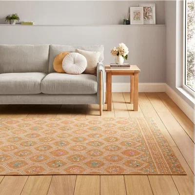 Dunelm Catherine Lansfield Cameo Floral Rug